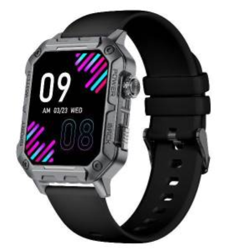 NILOX SMARTWATCH TRAILWATCH1.91" BLACK