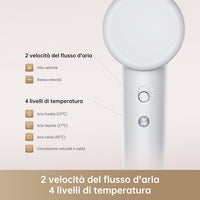 Asciugacapelli Dreame Gleam 1600W Brushless 110.000 giri - Rosa