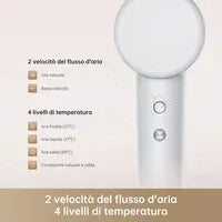 Asciugacapelli Dreame Gleam 1600W Brushless 110.000 giri - Rosa - RoyalTech Store