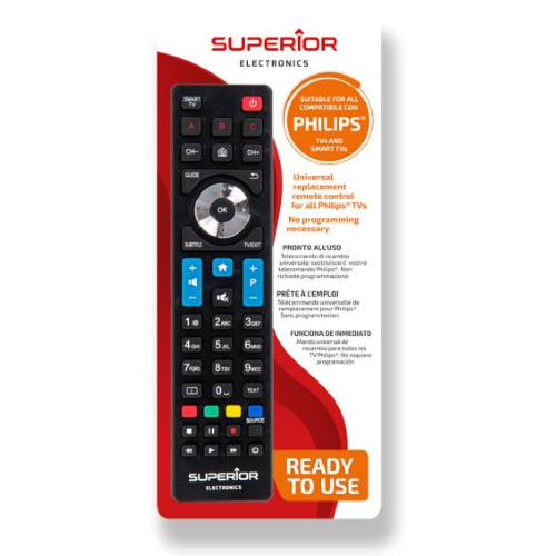 SUPERIOR TELECOMANDO UNIVERSALE PHILIPS FUNZIONI SMART TV SH