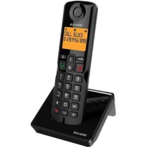 TELEFONO CORDLESS ALCATEL S280 BLACK