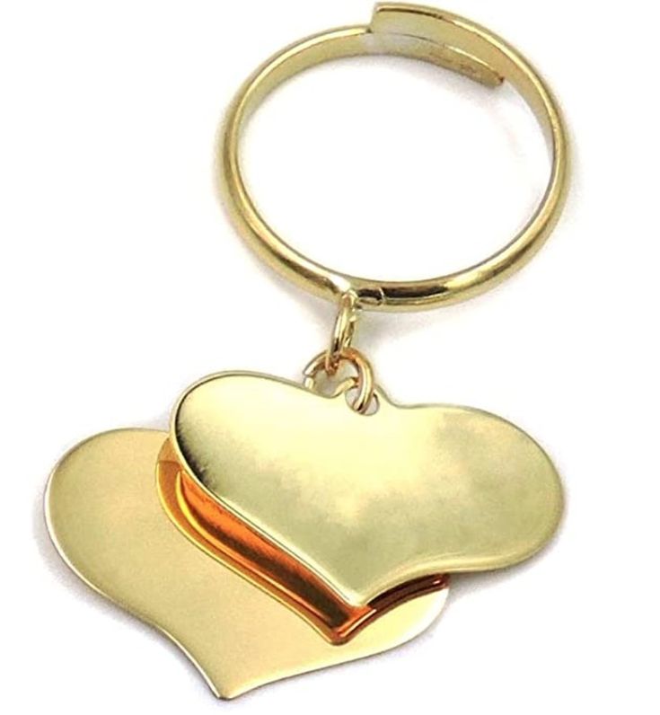 Anello Donna Doppio Cuore Personalizzabile - Significativo