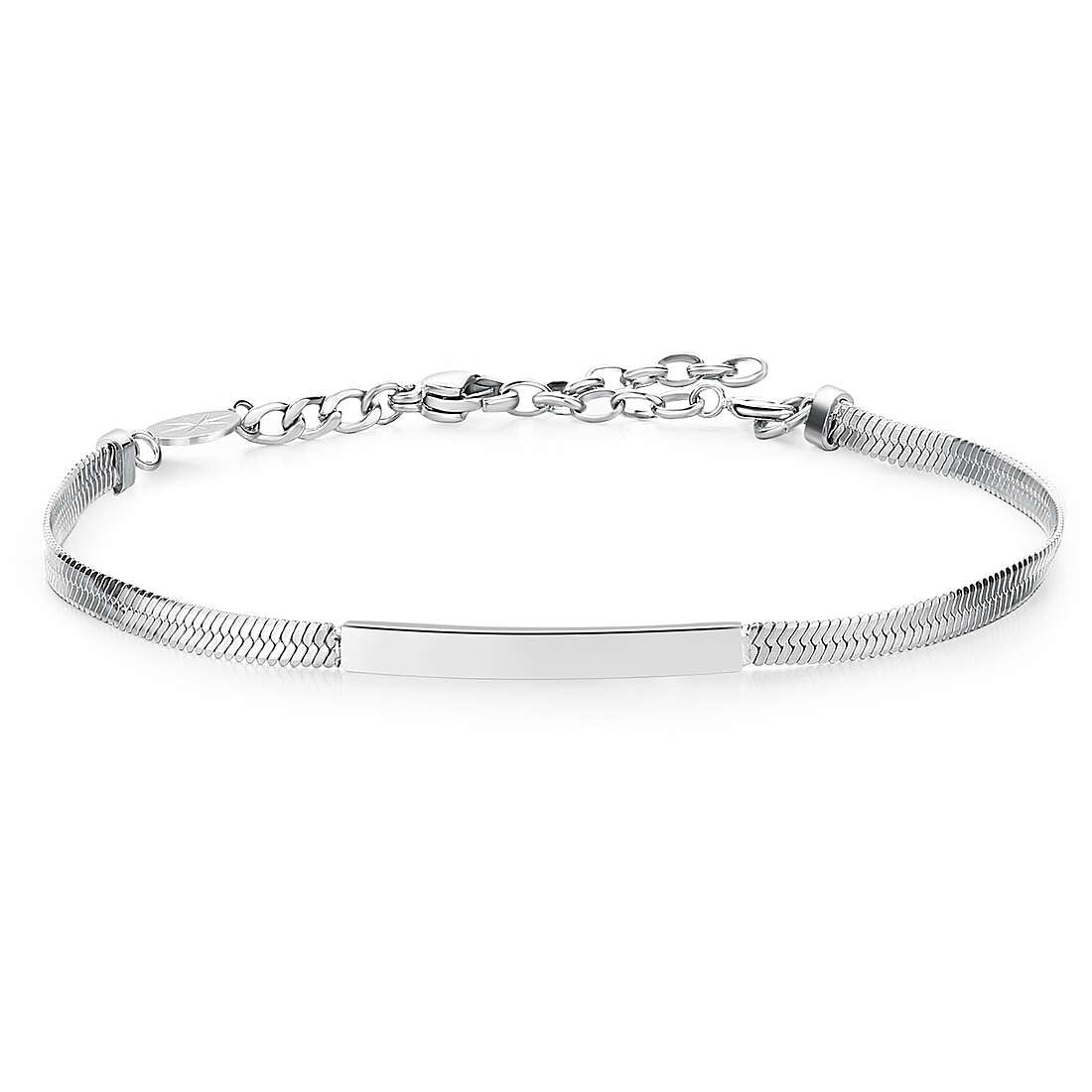 Bracciale Silver Sottile Personalizzabile - Elegante e Minimalista