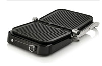 Piastra Grill 2100W Nero - Cottura Professionale Veloce