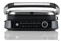 Piastra Grill 2100W Nero - Cottura Professionale Veloce