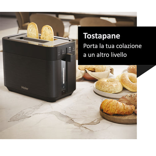 Tostapane Haier Serie 5 HTO5A3 Nero - Tostatura Uniforme