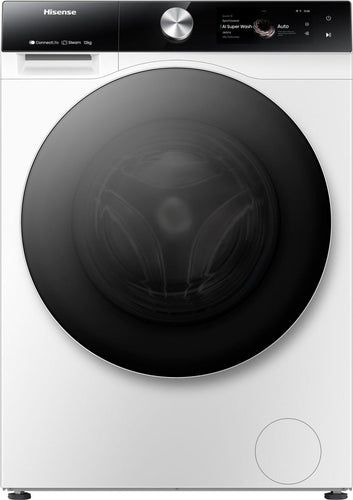 Hisense lavatrice WF7S1247BW 12 Kg Classe A-20% Lavaggio AI Autodosaggio Vapore WiFi